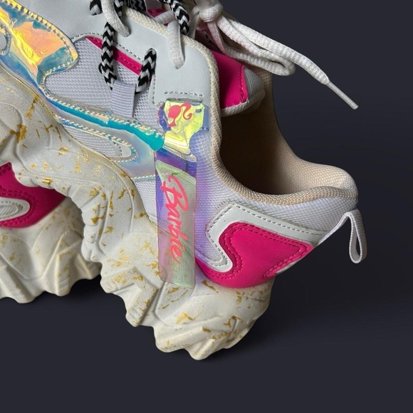 Like New- Barbie Chunky Dad Platform Sneakers (worn once) size 26/ (9) - Picture 2 of 8
